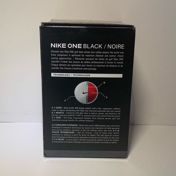 RARE VINTAGE 2005 NIKE ONE BLACK TW TIGER WOODS RUSH HOUR 3 PROMO GOLF BALLS CIB - Picture 7 of 10